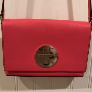 Kate Spade Saffiano Coral Crossbody